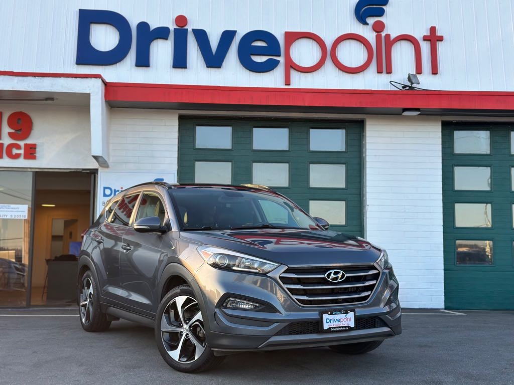 Gray 2016 Hyundai Tucson SUV / Crossover All-Wheel Drive Automatic